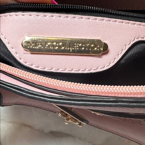 Elegant Pink Handbag and Wallet Set - Picture 2 of 5